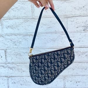 Authentic Vintage Dior Saddle Bag